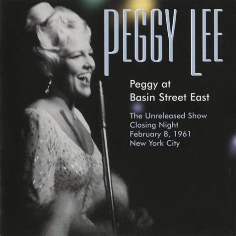 peggy lee new york 1961